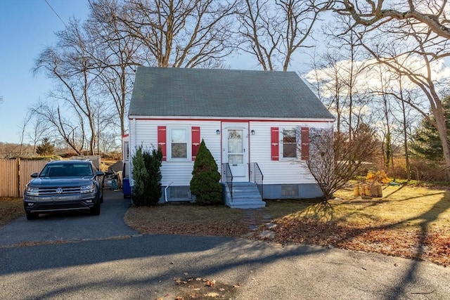 view of front of house