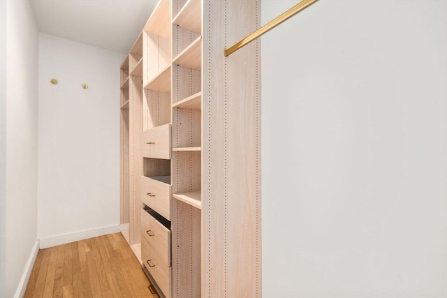 227 Summit Unit W207, Brookline, MA 02446 - walk in closet with light wood-style flooring