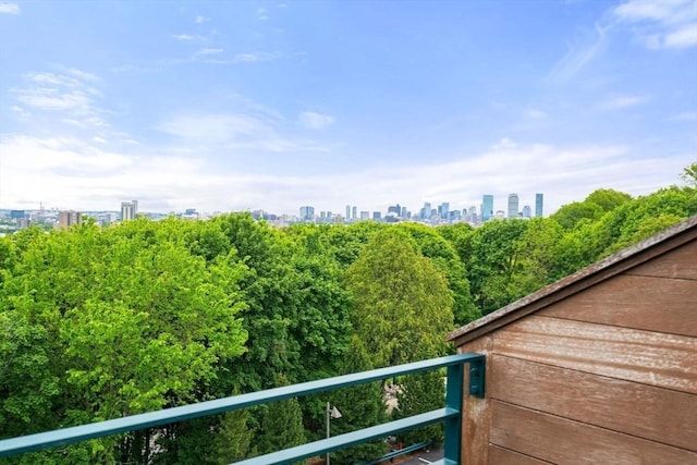 227 Summit Unit W207, Brookline, MA 02446 - balcony with a skyline view