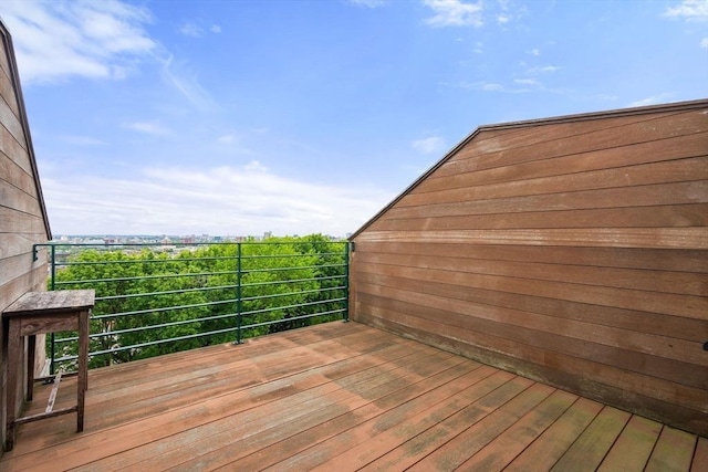 227 Summit Unit W207, Brookline, MA 02446 - view of wooden deck