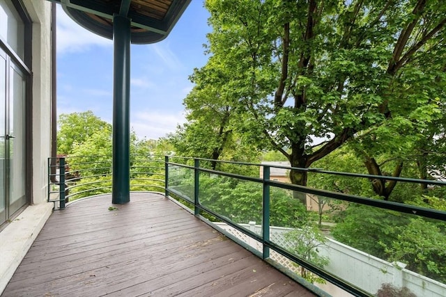 227 Summit Unit W207, Brookline, MA 02446 - view of wooden terrace