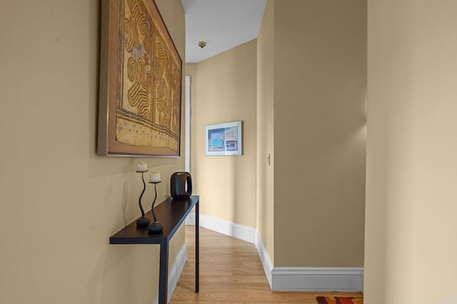 258 Shawmut Ave Unit 8, Boston, MA 02118 - hall featuring wood finished floors and baseboards