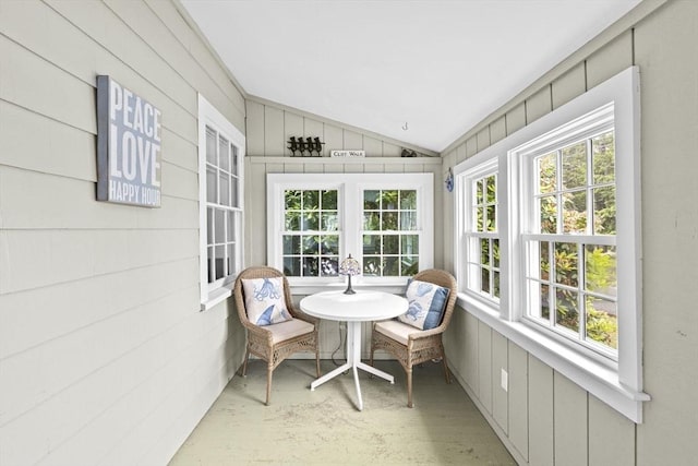23 Garden Rd, Scituate, MA 02066 - sunroom featuring lofted ceiling and french doors