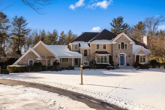 view of traditional-style home