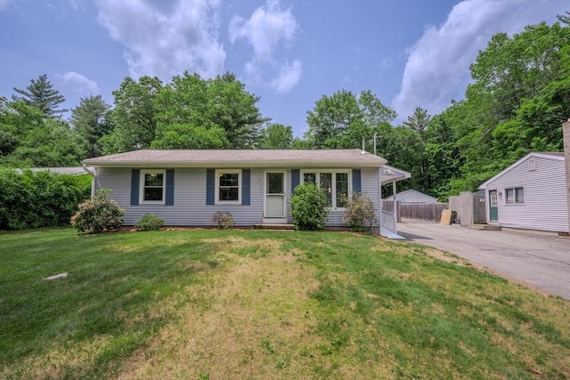 71 Webber Rd, Brookfield, MA 01506 - ranch-style home featuring driveway