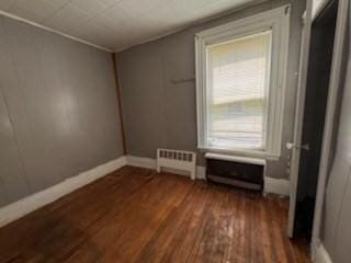 99 Beacon St, Boston, MA 02136 - unfurnished room featuring dark wood-style floors and baseboards