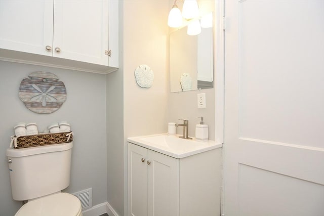 16 W St, Natick, MA 01760 - bathroom featuring vanity and toilet