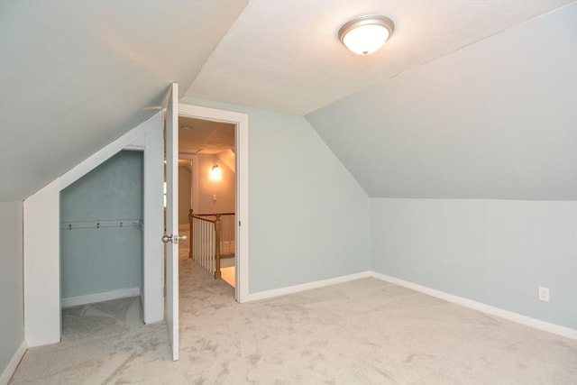 16 W St, Natick, MA 01760 - bonus room featuring carpet flooring, lofted ceiling, and baseboards