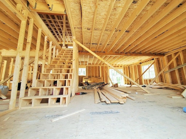 miscellaneous room with plenty of natural light
