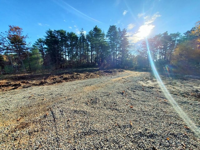 view of road