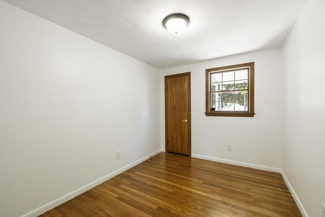 32 Arden St, Holyoke, MA 01040 - empty room featuring baseboards and wood finished floors