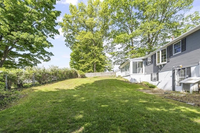 32 Arden St, Holyoke, MA 01040 - view of yard featuring a sunroom