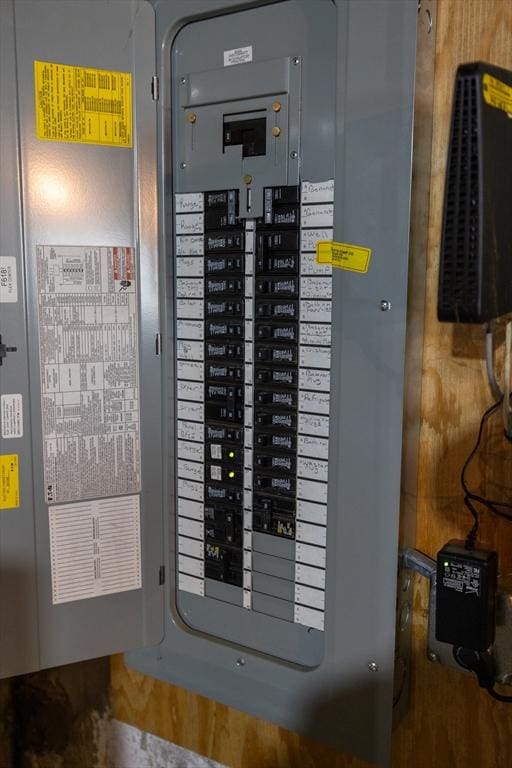utilities with electric panel