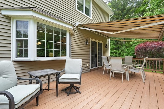 167 Orchard Rd, East Longmeadow, MA 01028 - deck featuring outdoor dining space