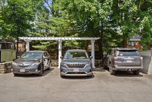 19 Woodbine St Unit B, Newton, MA 02466 - view of uncovered parking lot