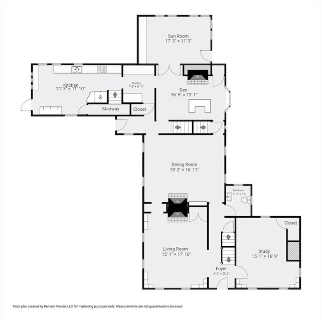 46 Church St, Dedham, MA 02026 - floor plan
