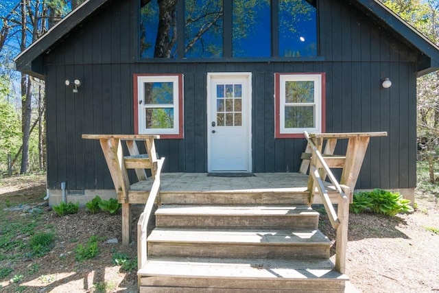view of outbuilding with an outbuilding