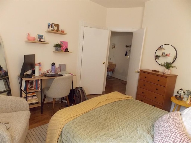 514 Harvard St Unit 2D, Brookline, MA 02446 - bedroom with wood finished floors