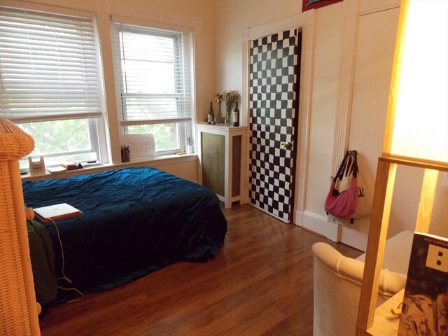 514 Harvard St Unit 2D, Brookline, MA 02446 - bedroom featuring wood finished floors