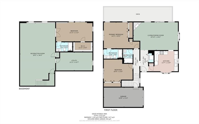 501 Lexington St Unit 105, Waltham, MA 02452 - floor plan / room layout