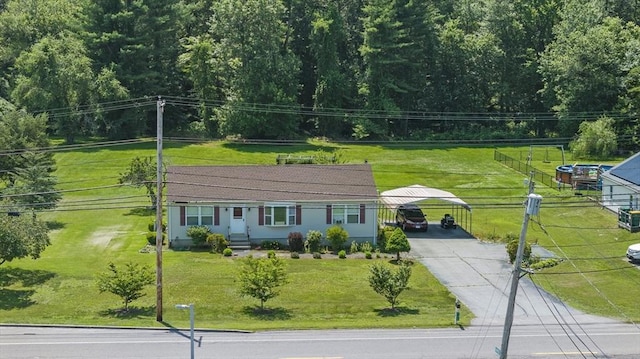 130 W Main St, Norton, MA 02766 - view from above of property