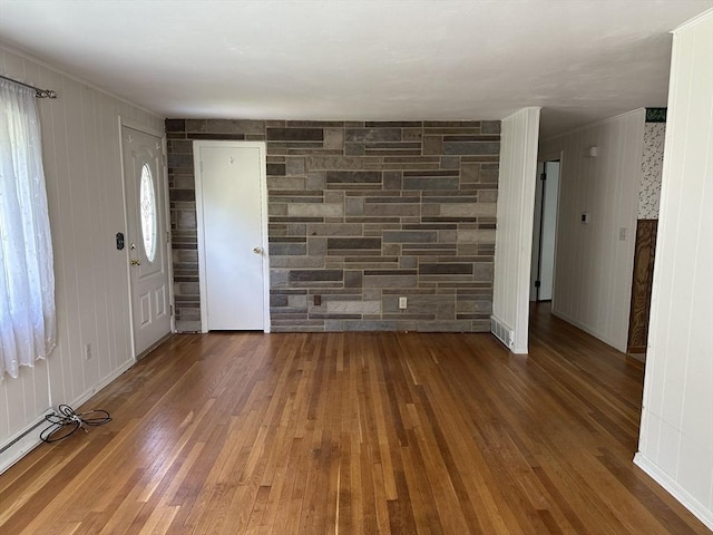 47 Mayfair St, East Longmeadow, MA 01028 - empty room with wood finished floors and crown molding