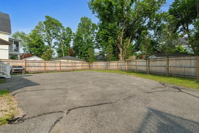 61 Elm St Unit 61, Andover, MA 01810 - fenced backyard featuring grilling area