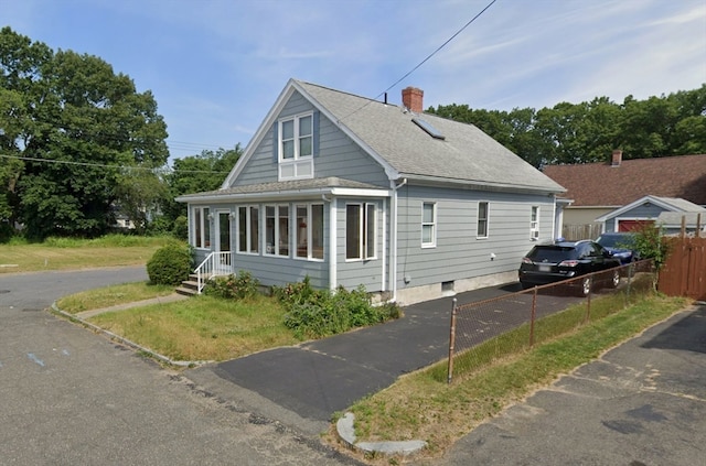 view of front of house