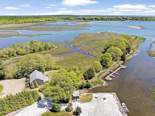30 Indian Cove Rd, Marion, MA 02738 - drone / aerial view of a nearby body of water