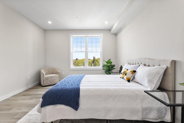 43-47 Fremont Unit 7, Boston, MA 02126 - bedroom with recessed lighting, baseboards, and wood finished floors