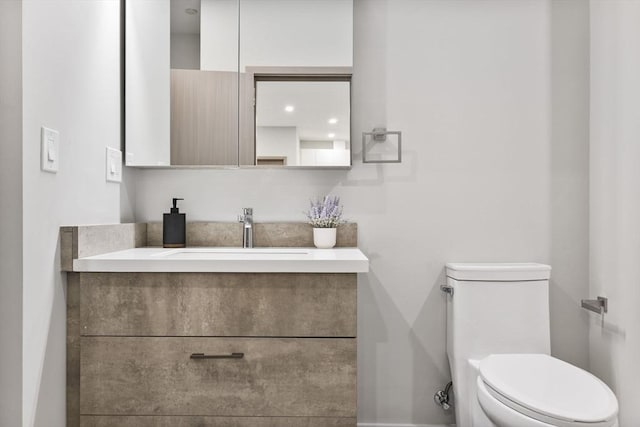 43-47 Fremont Unit 7, Boston, MA 02126 - half bathroom featuring toilet and vanity