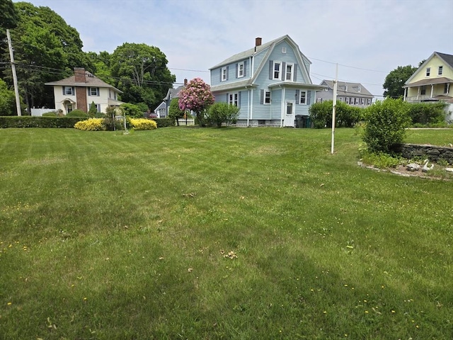43 Jefferson St, Taunton, MA 02780 - view of green lawn