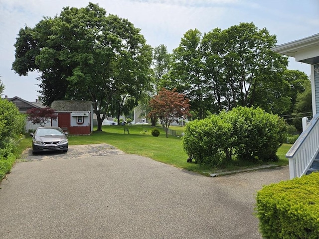 43 Jefferson St, Taunton, MA 02780 - view of asphalt driveway