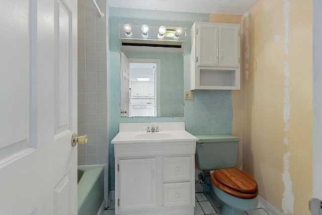 73 Broad Reach Unit T77C, Weymouth, MA 02191 - bathroom with vanity and bathing tub / shower combination