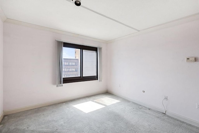 73 Broad Reach Unit T77C, Weymouth, MA 02191 - carpeted spare room with crown molding and baseboards