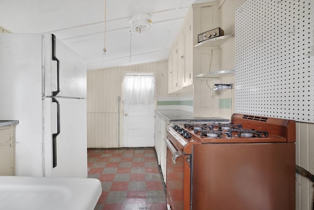 7 Crescent Pl, Wareham, MA 02558 - kitchen with white appliances and tile patterned floors