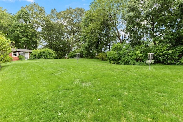 965 Greenville Ave, Smithfield, RI 02828 - view of green lawn with view of wooded area