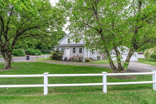 15 Ryan Rd, Northampton, MA 01062 - view of front of property featuring asphalt driveway and a garage