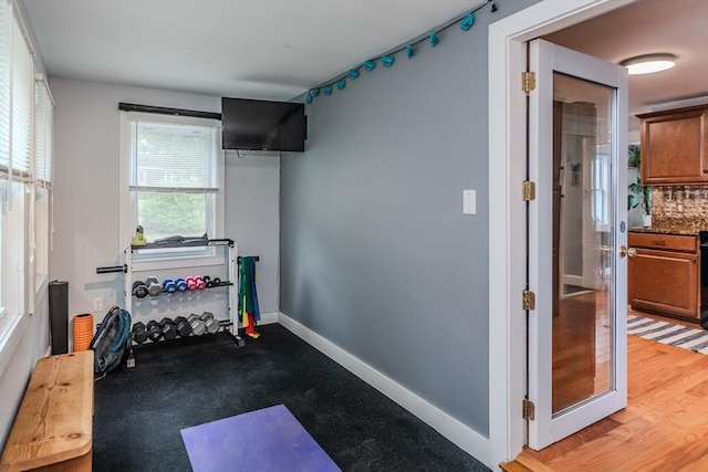 15 Ryan Rd, Northampton, MA 01062 - workout room with baseboards