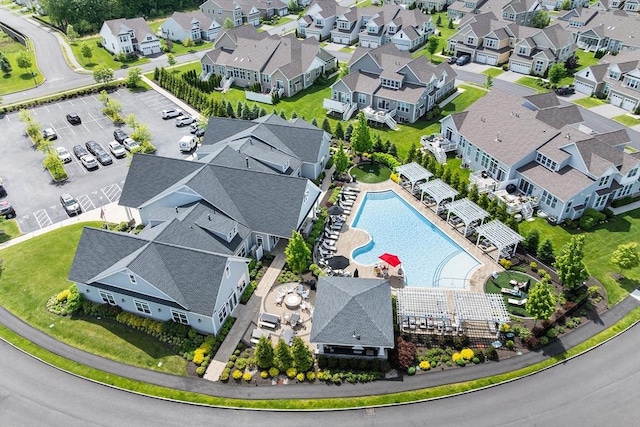 27 Richardson Dr Unit 27, Millis, MA 02054 - aerial view of a pool area