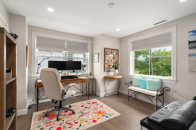 94 Webster Unit 94, Newton, MA 02465 - office space with wood finished floors, recessed lighting, and baseboards