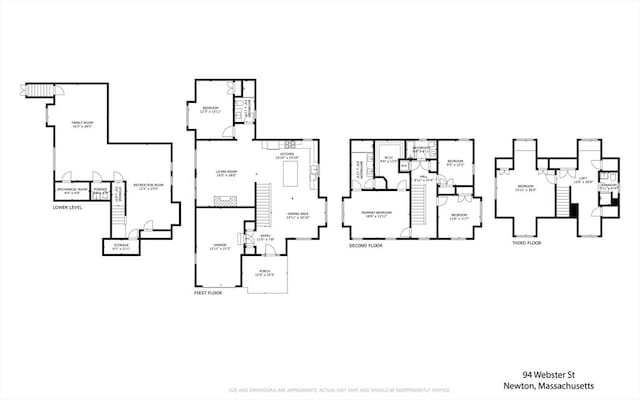 94 Webster Unit 94, Newton, MA 02465 - property floor plan