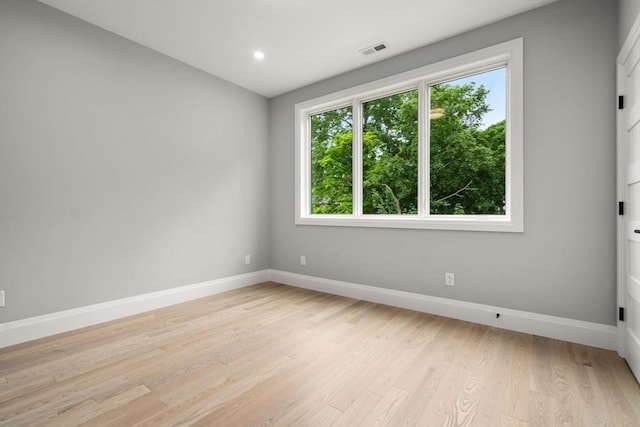 7 Johnson Pl Unit 7, Newton, MA 02466 - empty room featuring light wood-style flooring and recessed lighting