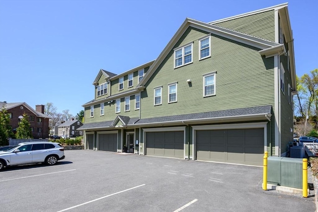 multi unit property with an attached garage