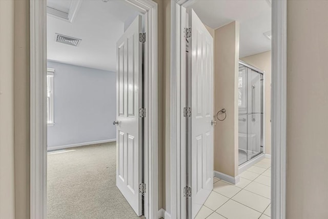 26 Sandy Meadow Way, Eastham, MA 02642 - hallway featuring light tile patterned floors and baseboards