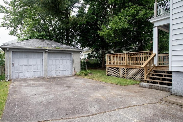 100 Weetamoe St, Fall River, MA 02720 - view of detached garage
