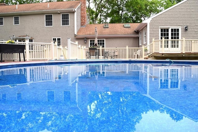 1820 Milk St, Dighton, MA 02715 - swimming pool with a deck