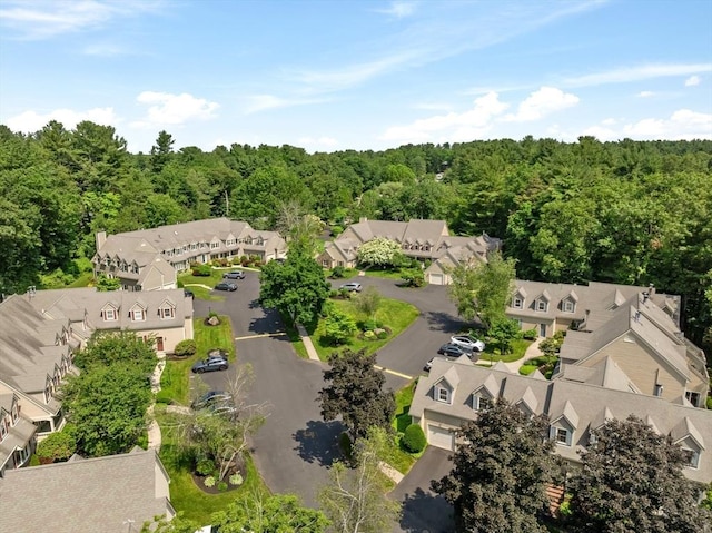 35 Michael Way Unit 29, Andover, MA 01810 - aerial view of residential area featuring a forest