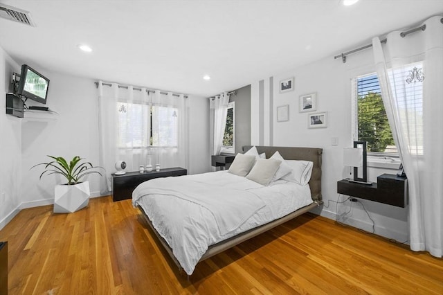 26 Sherwood Rd, Swampscott, MA 01907 - bedroom with recessed lighting, wood finished floors, and baseboards