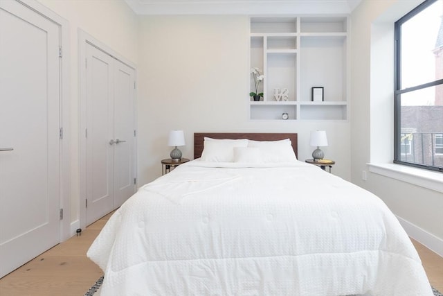 577 Masscahusetts Unit C, Boston, MA 02118 - bedroom featuring light wood-style floors